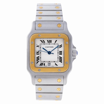 Cartier 1566 Santos Quartz Unisex Stainless Steel