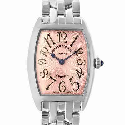 Franck Muller 1752 QZ Curvex Quartz Female Stainless Steel
