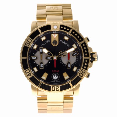 Ulysse Nardin 8006-102-8M/92 Marine Automatic Male 18k Pink Gold