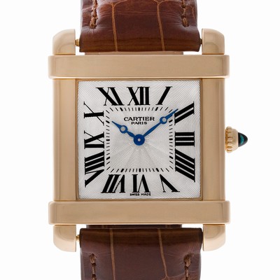 Cartier W1542451 Tank Chinoise Manual Unisex 18k rose gold