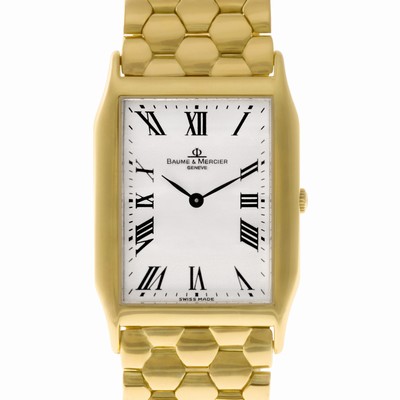 Baume & Mercier 17605 Hampton Quartz Unisex 18k yellow gold