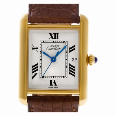 Cartier 2413 Tank Quartz Female plaque
