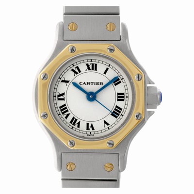 Cartier 82036288 Santos Automatic Female 18k gold & Stainless Steel