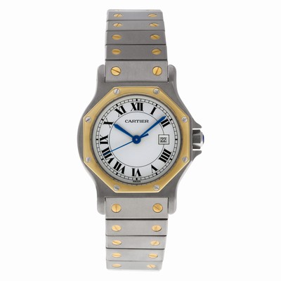 Cartier Cartier 1046 Santos Automatic Male 18k gold & Stainless Steel