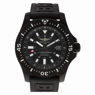 Breitling m1739313 Super Ocean Automatic Male Black Steel