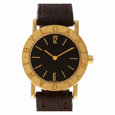 Bvlgari BB 30 GL Classic Quartz Female 18k Yellow Gold