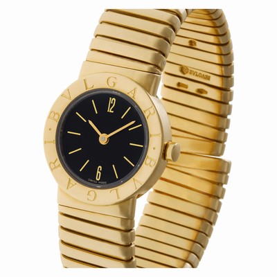 Bvlgari BB232T Tubogas Quartz Female 18k yellow gold