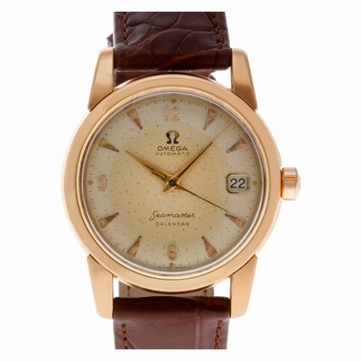Omega 2849-5-SC Seamaster Automatic Male Pink Gold Fill