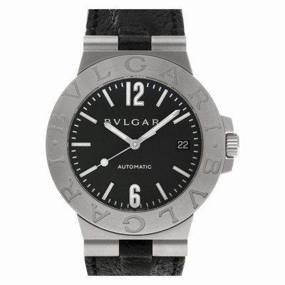 Bvlgari lcv38s Diagono Automatic Male Stainless Steel