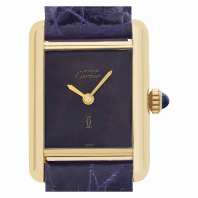 Cartier Cartier 1991 Tank Quartz Female Vermeil