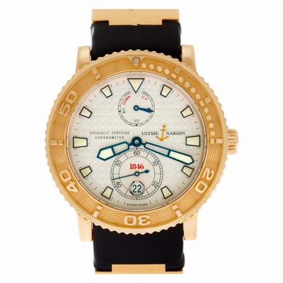 Ulysse Nardin 266-58-3 Maxi Marine Automatic Male 18k yellow gold