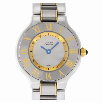 Cartier W10073R6 Must de Quartz Female Stainless Steel