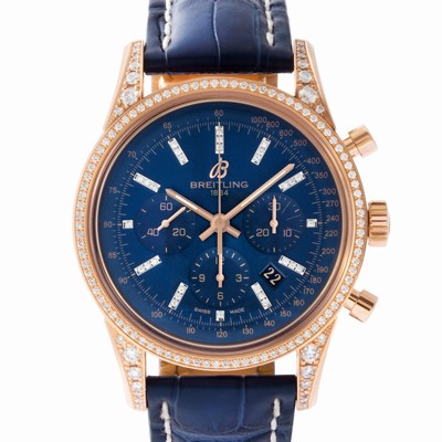 Breitling rb015263/c861 Transocean Automatic Unisex 18k rose gold
