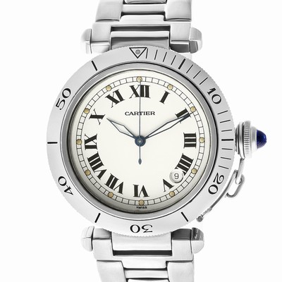Cartier 1040 Pasha 38 Automatic Unisex Stainless Steel