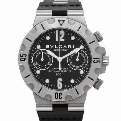 Bvlgari SCB385 Diagono Automatic Unisex Stainless Steel