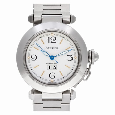 Cartier w31044m7 Pasha C Automatic Female Stainless Steel