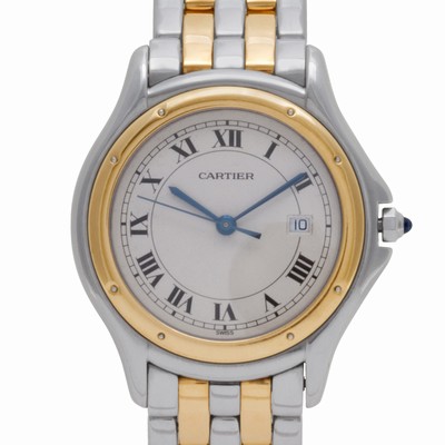 Cartier 17904 Cougar Quartz Unisex Stainless Steel
