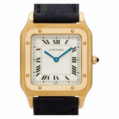 Cartier 8210541333 Santos Manual Unisex 18k yellow gold