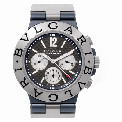 Bvlgari TI44BTAVTDCH/SLN Diagono Automatic Male Titanium