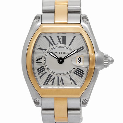 Cartier 2675 Roadster Quartz Female 18k gold & Stainless Steel