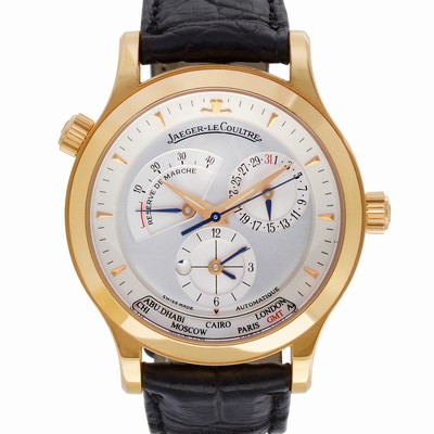 Jaeger LeCoultre 142.2.92 Master Geographic Automatic Male 18k rose gold