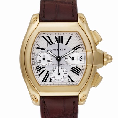 Cartier W62021Y3 Roadster Automatic Male 18k yellow gold