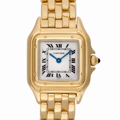 Cartier 10702 Panthere Quartz Female 18k Yellow Gold