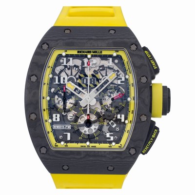 Richard Mille RM011-FM Yellow Storm Automatic Male Carbon