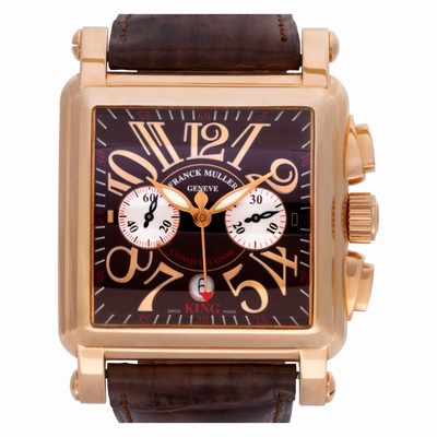 Franck Muller 10000 K CC Conquistador Automatic Male 18k rose gold