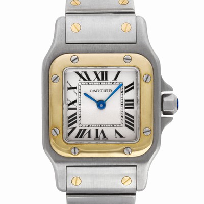 Cartier 166930 Santos Quartz Female Stainless Steel