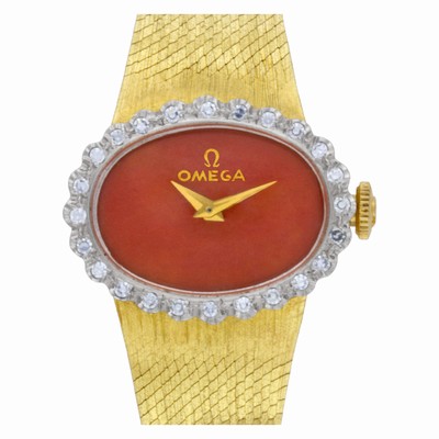 Omega Omega 4034 Classic Manual Female 14k yellow gold