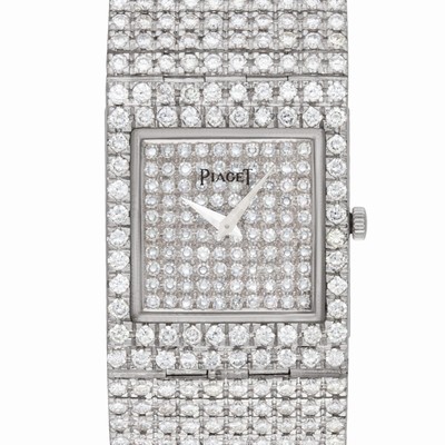Piaget 8154 Protocol Quartz Male 18k White Gold