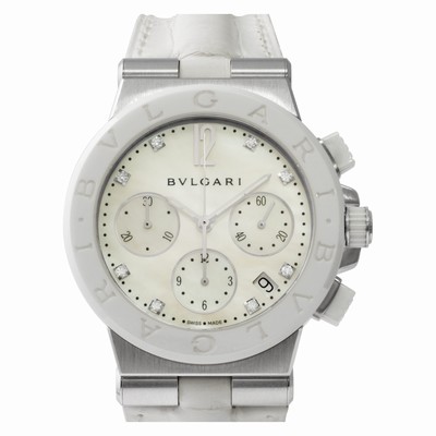 Bvlgari DG 37 SC CH Diagono Automatic Female Stainless Steel
