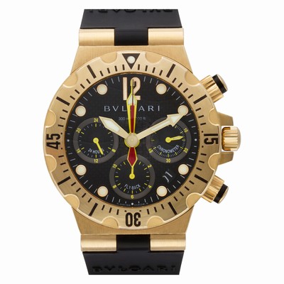 Bvlgari SC40GVD Diagono Automatic Male 18k yellow gold