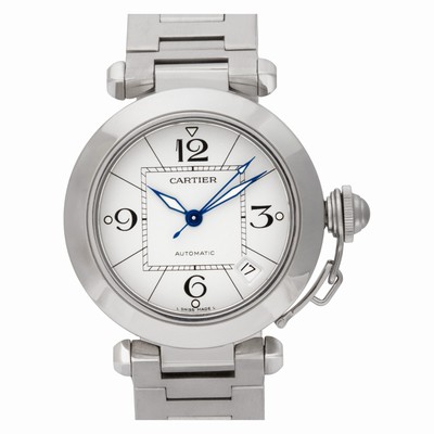 Cartier 2324 Pasha 35 Automatic Unisex Stainless Steel