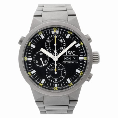 IWC 3716 Rattrapante Automatic Male Titanium