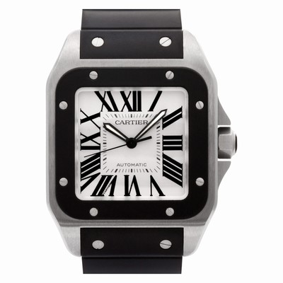 Cartier W20121U2 Santos 100 Automatic Male Stainless Steel