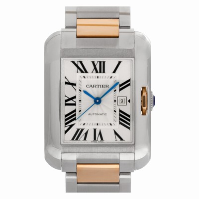 Cartier W5310047 Tank Anglaise XL Automatic Unisex 18k gold & Stainless Steel
