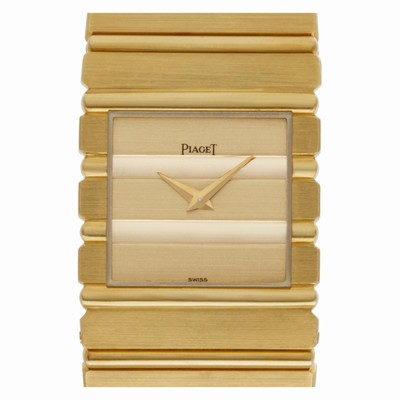 Piaget 7131 c 701 Polo Quartz Unisex 18k yellow gold