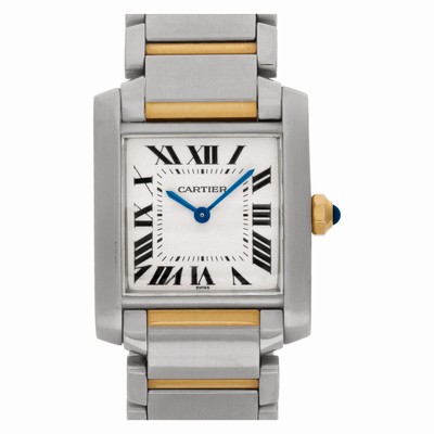 Cartier W2TA0003 Tank Francaise Quartz Female Stainless Steel