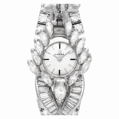 Omega Omega 4021 Classic Manual Female Platinum