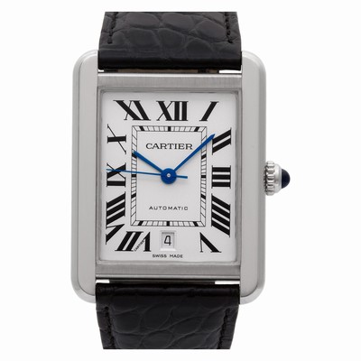 Cartier W5200027 Tank Solo Automatic Male Stainless Steel