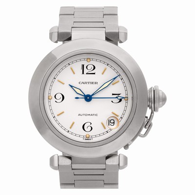 Cartier W31043M7 Pasha C Automatic Unisex Stainless Steel