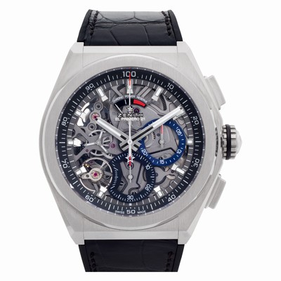 Zenith 95.9000.9004/78.R582 El Primero Automatic Male Titanium