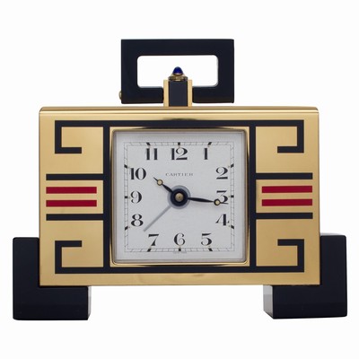 Cartier 123 Clock Quartz Unisex Brass