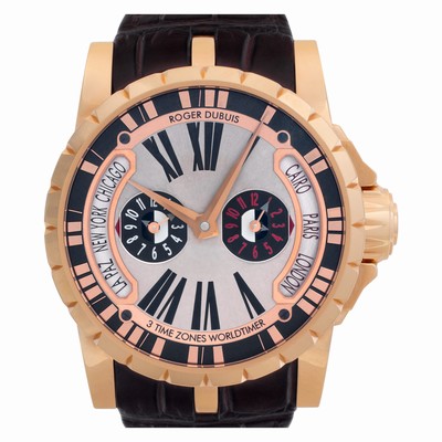 Roger Dubuis EX45 1448 50 00/03R14/B Excalibur Automatic Male 18k rose gold