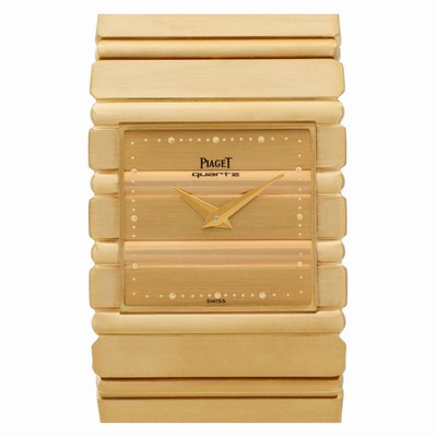 Piaget 7131 C 701 Polo Quartz Unisex 18k yellow gold