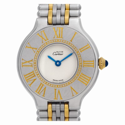 Cartier 21 Must 21 Quartz Female 18k gold & Stainless Steel