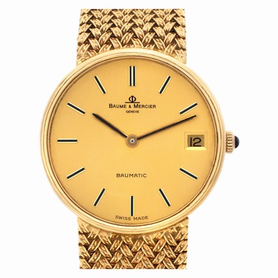 Baume & Mercier 35105 Baumatic Manual Unisex 18k Yellow Gold