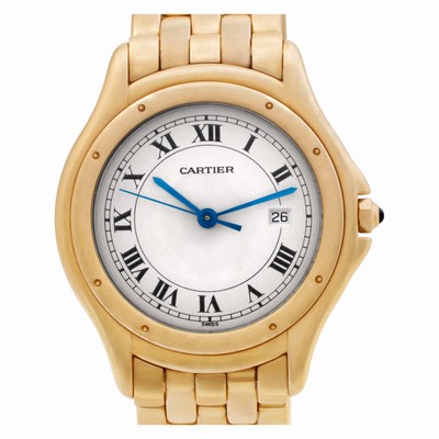 Cartier Cartier 1761 Cougar Quartz Unisex 18k yellow gold